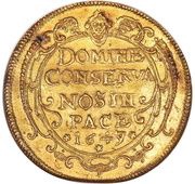 6 Ducats, Switzerland, 1649 reverse image