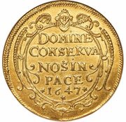 8 Ducats, Switzerland, 1647 reverse image