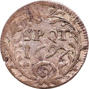 5 Schillings, Switzerland, 1693-1697 reverse image