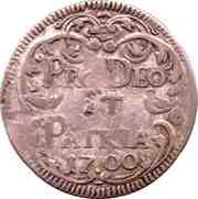5 Schillings, Switzerland, 1697-1700 reverse image