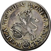 ¼ Thaler obverse image