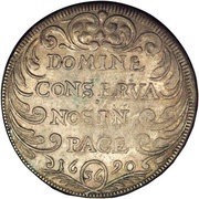 ½ Thaler / 36 Schillings, Switzerland, 1673-1690 reverse image