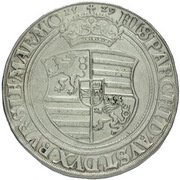 1 Thaler - Ferdinand I Joachimsthal, Bohemia, 1529 reverse image