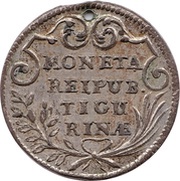 Schilling, Switzerland, 1725 reverse image