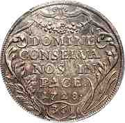 ½ Thaler, Switzerland, 1723-1768 reverse image