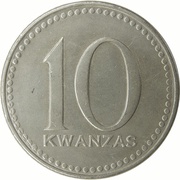 10 Kwanzas reverse image