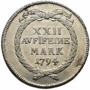 ½ Thaler, Switzerland, 1783-1798 reverse image