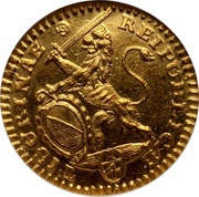 ¼ Ducat obverse image
