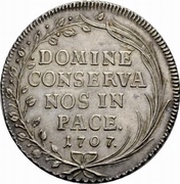 Thaler, Switzerland, 1707 reverse image