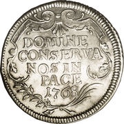 Thaler, Switzerland, 1736-1768 reverse image