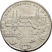 Thaler, Switzerland, 1741-1743 reverse image