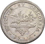Thaler "Gessnertaler", Switzerland, 1773 reverse image
