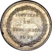 Thaler, Switzerland, 1779 reverse image