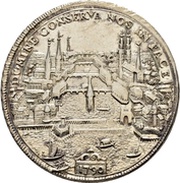 Thaler, Switzerland, 1790 reverse image