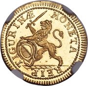 ½ Ducat obverse image