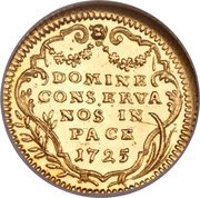 ½ Ducat, Switzerland, 1718-1767 reverse image