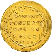 2 Ducats, Switzerland, 1707-1716 reverse image