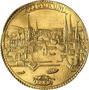 4 Ducats, Switzerland, 1720-1728 reverse image