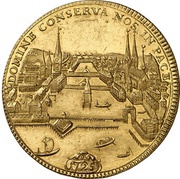 10 Ducats, Switzerland, 1725 reverse image