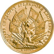 20 Ducats, Switzerland, 1712 reverse image