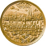 30 Ducats, Switzerland, 1707 reverse image