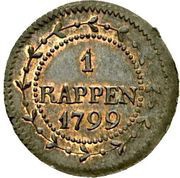 1 Rappen Pattern reverse image