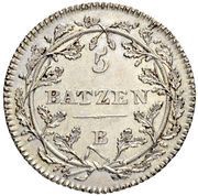 5 Batzen, Switzerland, 1799-1802 reverse image