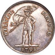 20 Batzen soldier looking right obverse image