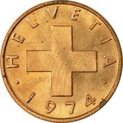 2 Rappen Wheat spike obverse image