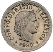 50 Rappen Pattern, Switzerland, 1930 obverse image
