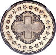 2 Francs Pattern obverse image