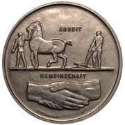 5 Francs "Landitaler" Zurich Exposition, Switzerland, 1939 reverse image