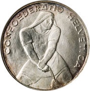 5 Francs "Laupentaler" Battle of Laupen obverse image