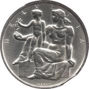 5 Francs Constitution; silver obverse image