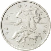 5 Francs Battle of Murten reverse image