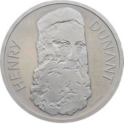 5 Francs Henry Dunant reverse image
