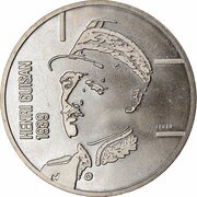 5 Francs Henri Guisan, Switzerland, 1989 reverse image