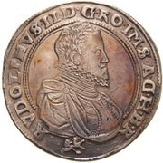 1 Thaler - Rudolf II Kuttenberg obverse image