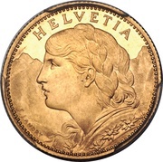 10 Francs Trial obverse image