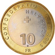 10 Francs Jungfrau obverse image