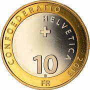 10 Francs Silvesterchlausen obverse image