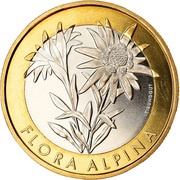 10 Francs Edelweiss, Switzerland, 2016 reverse image