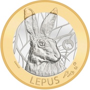 10 Francs Hare, Switzerland, 2020 reverse image