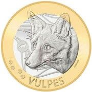 10 Francs Red fox, Switzerland, 2021 reverse image