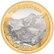 10 Francs Morteratsch glacier, Switzerland, 2022 reverse image