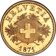 20 Francs Voigt pattern obverse image