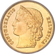 20 Francs Libertas obverse image