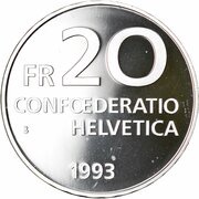 20 Francs Paracelsus obverse image