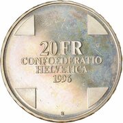 20 Francs Dragon of Breno obverse image