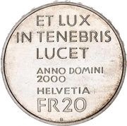20 Francs Lumen Christi obverse image